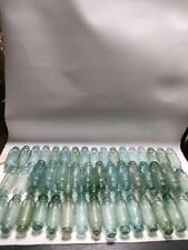 Glass Fishing Float Buoy Ball Cylinder Vintage Japanese set 14-15cm 61 pieces picture
