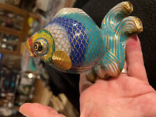 Beautiful Vintage Chinese Cloisonne Figural Fish picture