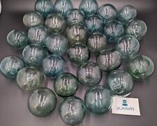 Lot of 30 Japanese Glass Fishing Float Balls 9 cm BULK set picture