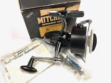 Mitchell 387 fixed spool sea salt fishing reel with s/spool, boxed, unused, mint picture