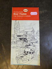 ESSO Boat Cruising Guide River Thames Richmond to Lechdale 1962 picture