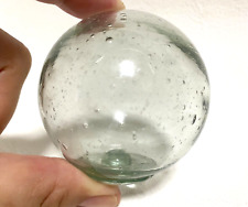 Rare Miniature Japanese Antique Glass Fishing Float, 2.48