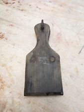 Primitive Early Wood Fish Scaling Clamp Country Fishing Antique Camping Outdoor  picture