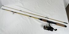 Vintage Fishing Rod + Daiwa AG 1300 Graphite Spinning Reel Long Cast Spool Combo picture