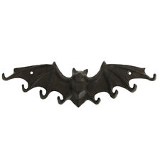 Cast Iron Wall Mount Fruit Bat Wings Key Holder Hook Gothic Coat Hat Rack Hooks picture