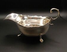 Vintage Solid Silver Mappin Brothers Gravy Boat / Jug 1904 London 100g picture