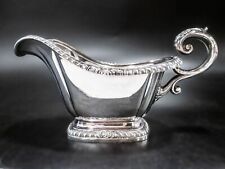 Silver Plate Gravy Boat Gorham Shell And Gadroon Y1130 picture