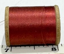 VINTAGE Silk Thread BELDING CORTICELLI Red Fly Fishing Fly Tying Sewing 4120 A picture