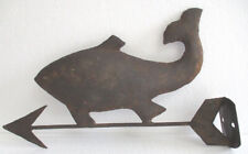 IRON FISH ADVERTISEMENT TRADE SIGN WITH WALL BRACKET picture