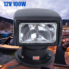 Boat Marine Spotlight Remote Control  Truck Car Searchlight 100W 12V Spot Light picture