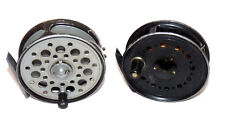 Farlow Serpent 3.5â€� vintage alloy trout fly reel & JW Young Pridex 3.5â€� narro... picture