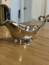 Vintage Silver Plate Gravy Sauce Boat picture