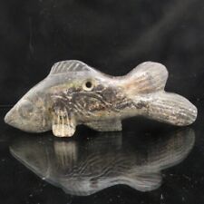 China,old jade,collectibles,Hongshan culture,antique, fish,statues R(233) picture