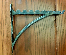 Antique Victorian Cast Iron Horse Tack Harness Bracket Tool Wall Rack Barn Hook picture