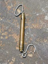 Vintage 50 LB. CHATTALON NY USA Model IN-50 Brass Scale Farm or Salt/Fresh Water picture