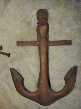 Vintage Brass Nautical Theme Boat Anchor Door Knocker picture