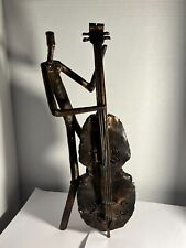 Z Gallery Tube Sculpture Figure Jazz Bass Player picture