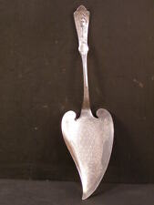 Rr Victorian Reed Barton Etched Silver Fish Server Neoclassical Goddess Cake Pie picture