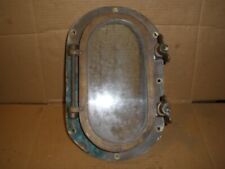 Vintage Solid Brass/Bronze Porthole Cover Window Boat Sea Ship picture