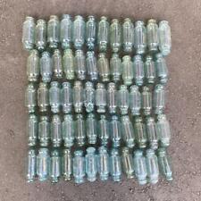 Glass Fishing Float Buoy Ball Cylinder Vintage Japanese set 13-15.5cm 60 pieces picture