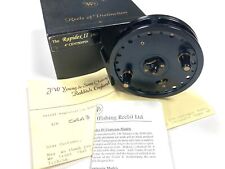 J W Young & Sons The Rapidex II 2400 4″ Centrepin trotting reel superb with b... picture