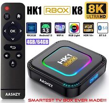 NEW Smart TV Box Android 13.0 8K UHD Media Stream Player WIFI 6 Quad Core RK3528 picture