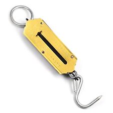 Spring Balance Hanging Hook Handheld Metal Weighing Force Scale Kilo & LBS 12KG picture