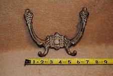 Vintage Antique Cast Iron Double Coat or Hat Hook for Coat Tree Hall Tree picture