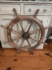 Vintage Maritime Nautical Boat Wooden Ship Wheel 36