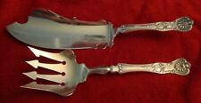 Bigelow Kennard & Co Sterling Silver Fish Serving Set 310g KINGS/Queens Pattern picture