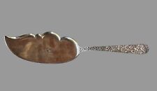 Kirk & Son Stieff Sterling Silver Repousse Large Solid Fish Serving Knife picture