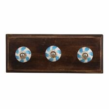 Antique Look Wood Key Hooks Wall Hangers Holders Hanging Coat Towel Clothes picture