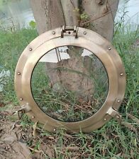 24 inch Canal Boat Porthole Window Glass-Antique Finish Ship Window Wall picture