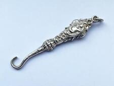 SMALL SILVER GLOVE HOOK BIRMINGHAM 1901 ANTIQUE picture