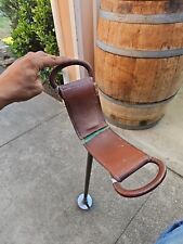 Vintage Fishing Shooting Seat Chair Walking Stick Made In England picture