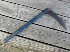 VTG Old Early Small Handle Sickle Scythe Farm Corn Hook Cutting Tool Blue Handle picture