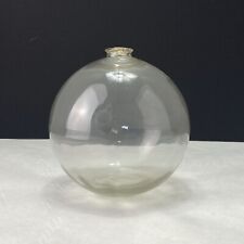 Vintage Blown Clear Glass Fishing Net Float Ball 6