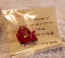 Good Luck Asian Amulant Red  Fish Sealed In Package picture