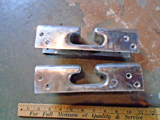 Vintage Stainless Boat Cleats 8 1/2
