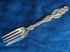 Whiting Lily 1902 Sterling Silver Fish Fork - 7 1/4