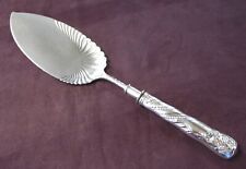 SIREN 1891 Hollow Handle Fish Server Rogers Silverplate W or M Monogram picture