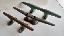 VINTAGE LOT OF BRONZE/BRASS BOAT DOCK CLEATS NAUTICAL DECOR L@@K picture