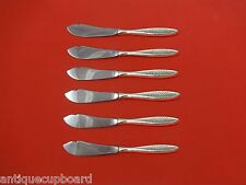 Snowflake by International Sterling Silver Trout Knife Set 6pc HHWS  Custom Made picture