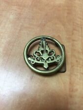 Solid Brass Sextant Nautical Belt Buckle Vintage Sailing Boat fits 1.5