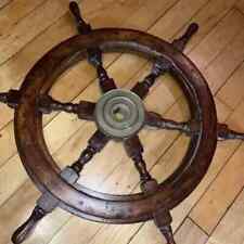 Nautical Beach Ship Wheel Wooden Steering Wheel 24