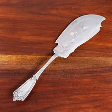 SUPERB COLOSSAL HENRY HEBBARD STERLING SILVER FISH SLICE IVY 1886 NO MONOGRAM picture