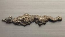 Ancient antique overlay dragon fish mythology artefact, 11th century, stigma picture