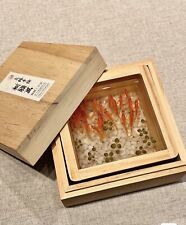 Hand Painting Resin Fish Art, little Koi in a box. 3D Resin Art. picture