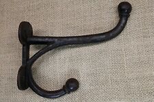 Old Coat Tack Harness Hook 5 1/2” Horse Barn Find Vintage Rustic Cast Iron 1880s picture