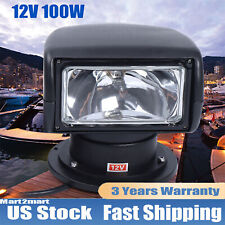 100W Remote Control Marine Boat Car Truck Searchlight Spotlight 12V 100W Bulb picture